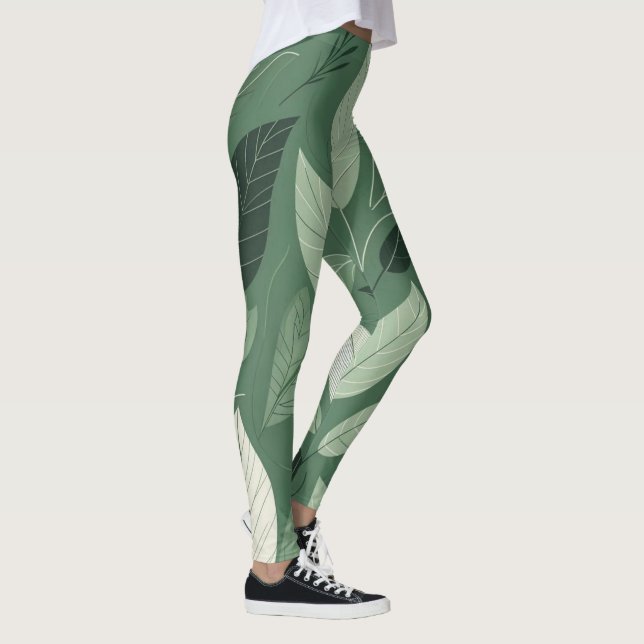 Leggings verdoyants à baldaquin (Droite)