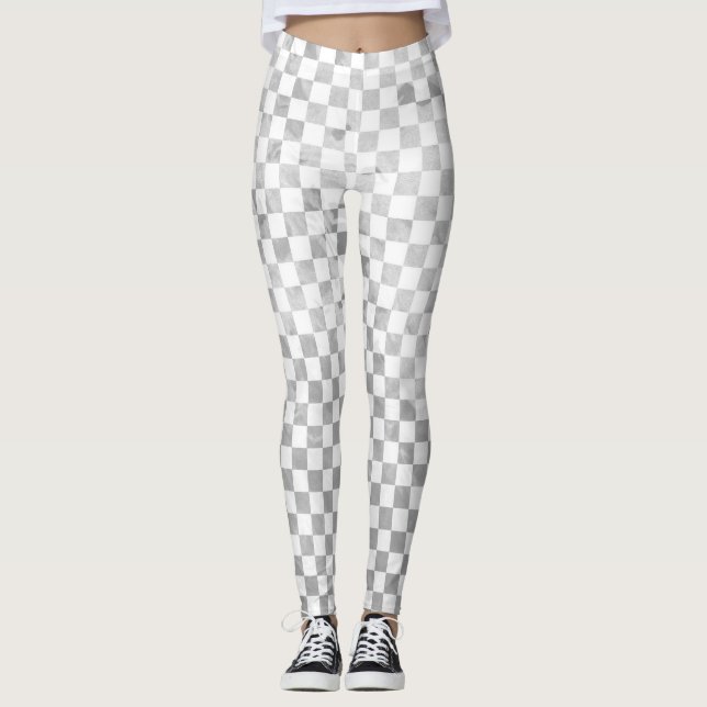 Leggings Vérification de l'argent (Devant)