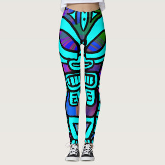 Leggings verrückte Tikis tropische