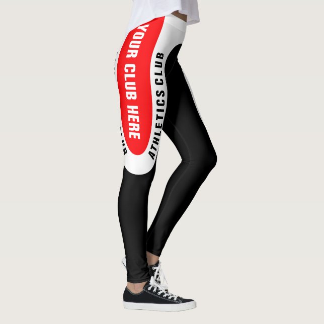 Leggings Version personnalisable 1 de guêtres de club (Droite)