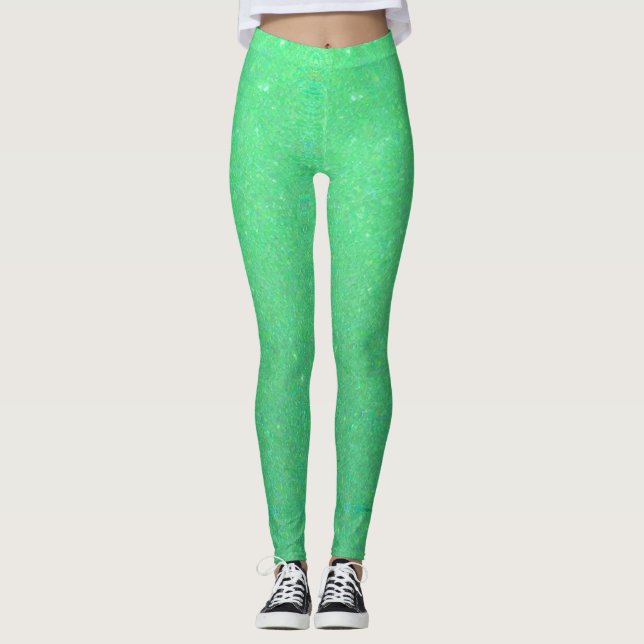 Leggings Vert clair (Devant)