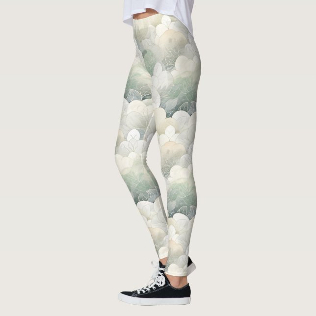 Leggings Vert Sérénité (Gauche)