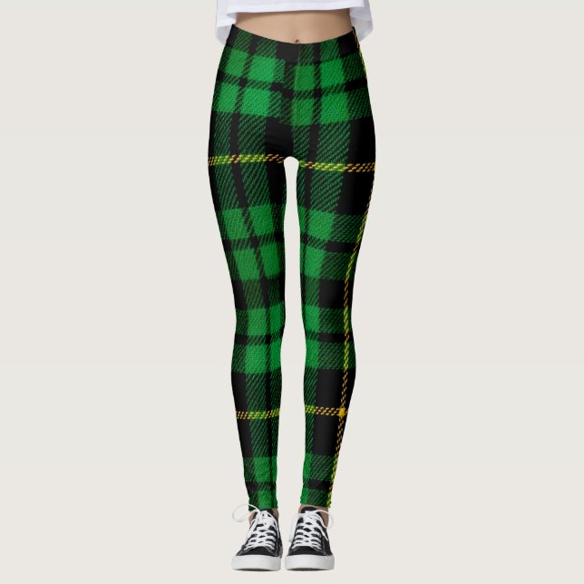 Leggings verts (Devant)