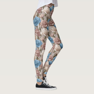 Leggings Vêtement de gym Fleur d'oeillet Pétales d'oeillet