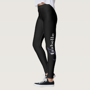 Leggings Vêtement personnalisé noir