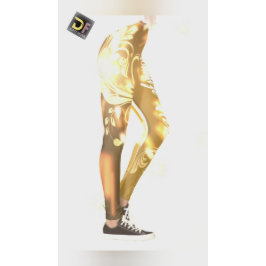 Leggings Vêtements actifs personnalisés | Ecran Or Personna