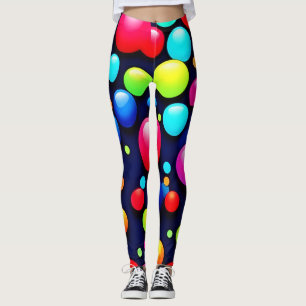 Leggings Vibrant Bubble Pop Art