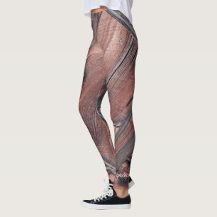 Leggings Vieilles guêtres rouges rustiques de voie de