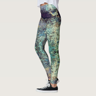 leggings vieux bateau bleu