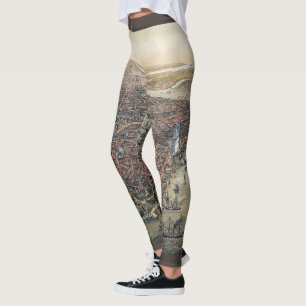 Leggings Vieux New York City, Manhattan, pont de Brooklyn