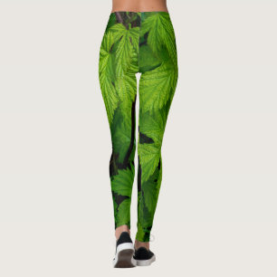 Leggings Vignes vertes beauté naturelle