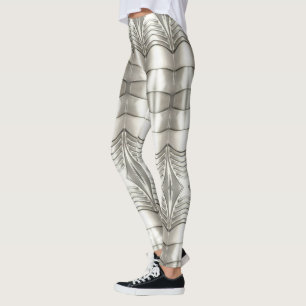 Leggings Viking Armor Design abstrait