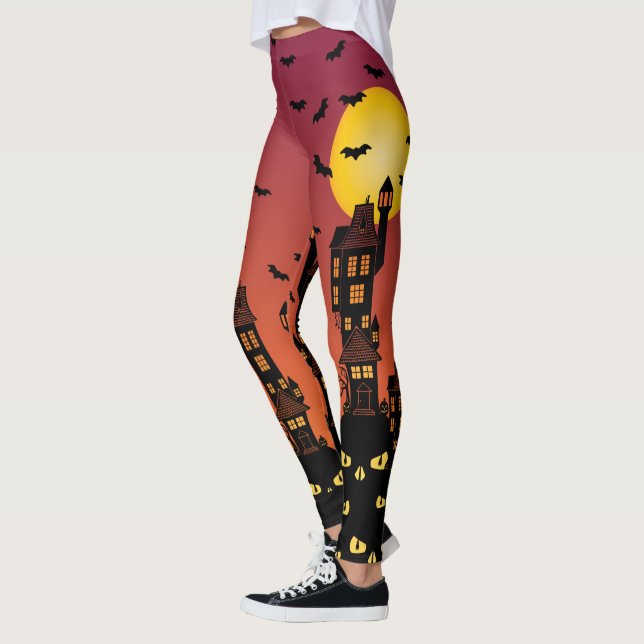 Leggings Village hanté (Gauche)