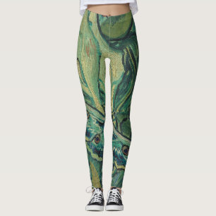 Leggings Vincent Van Gogh - Great Peacock Moth