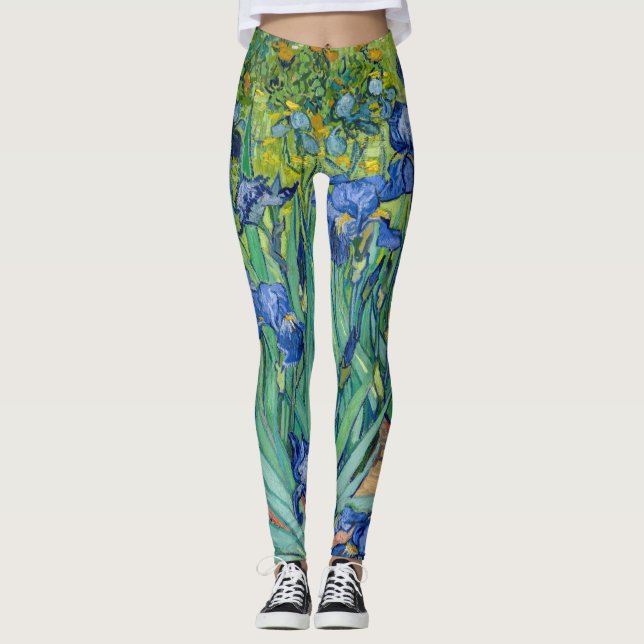 Leggings Vincent Van Gogh - Irises (Devant)