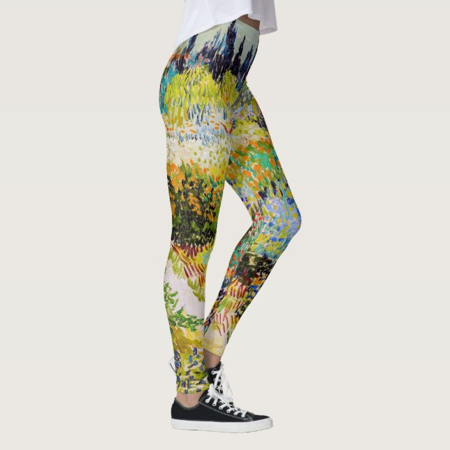 Leggings Vincent van Gogh - Jardin à Arles (Droite)
