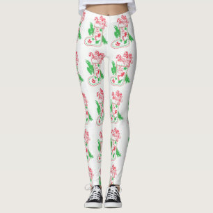 Leggings Vintage Noël Stocker