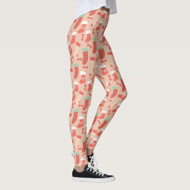 Leggings Vintage Retro Midsiècle (Droite)