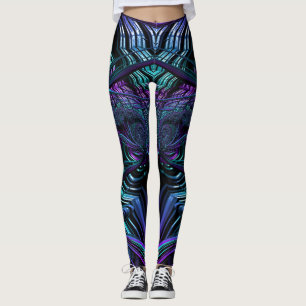 Leggings ~violet bleu ~ Original