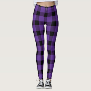 Leggings Violet Buffalo Country Lumberjack Plaid