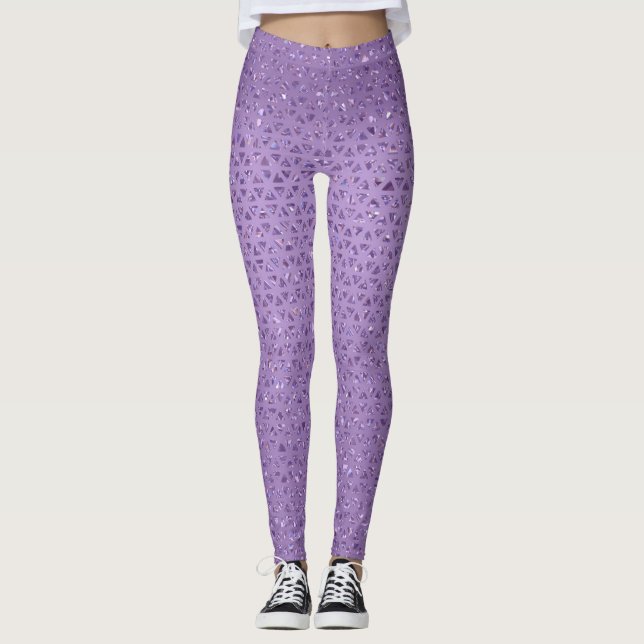 Leggings violets (Devant)