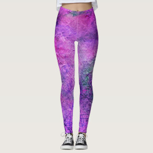 Leggings violets cool avec Scratch comme apparence