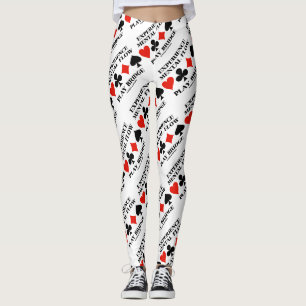 Leggings Vivez l'expérience des combinaisons de cartes de j