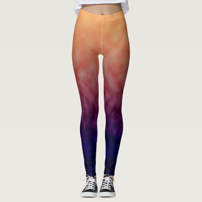 Leggings Voile de braise (Devant)