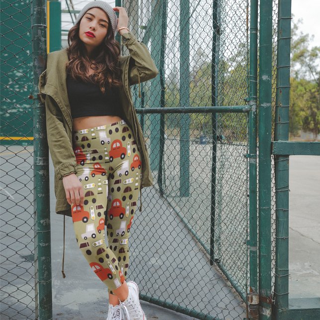 Leggings voitures et feux de circulation (Créateur téléchargé)