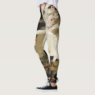 Leggings VOL AMOUR PHOENIX, Plumes, Coeurs Saint-Valentin