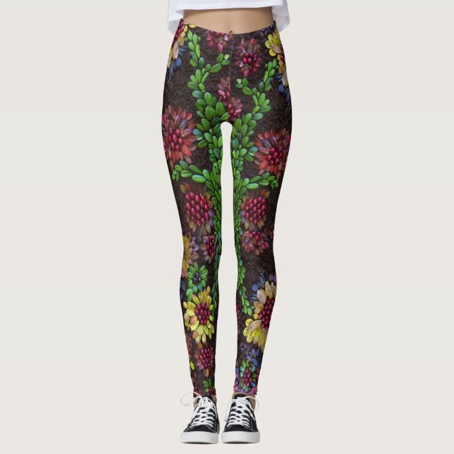 Leggings von BINGALUM Designs "SUOMISSA" (Vorderseite)