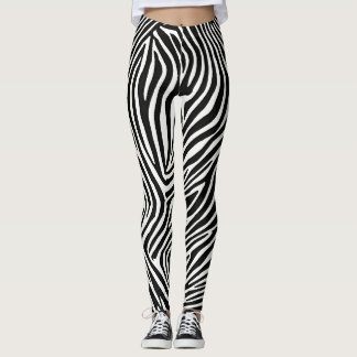 Leggings von Zebra Stripe: Bold and Unique Wild Pr