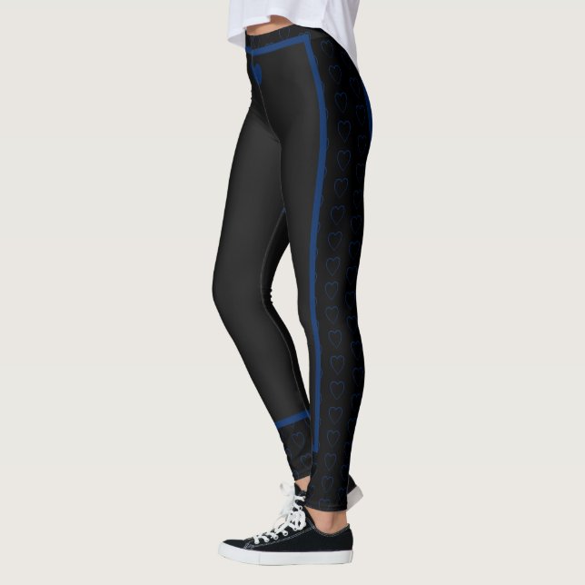 Leggings votre coeur sombre (Gauche)