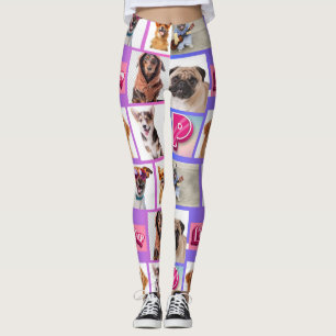 Leggings Votre histoire, vos légendes : Collage personnalis