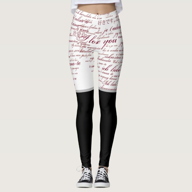 Leggings Vous aimez (Devant)