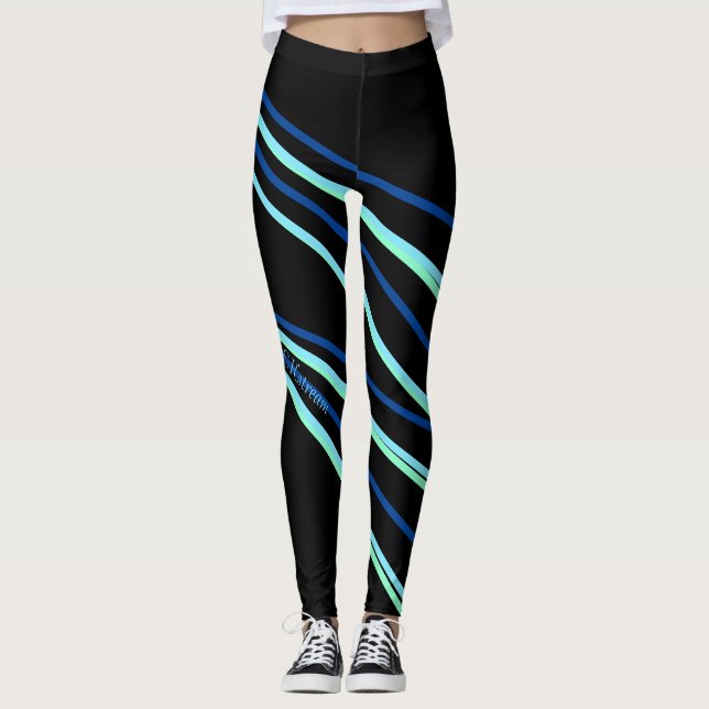 Leggings Voyage Aqua (Devant)