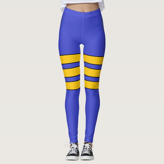Leggings Voyages de filles (Devant)