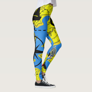 Leggings Voyageur mondial