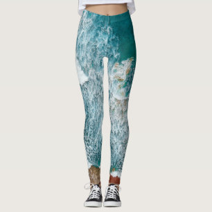 Leggings Vue sur la mer et le ciel