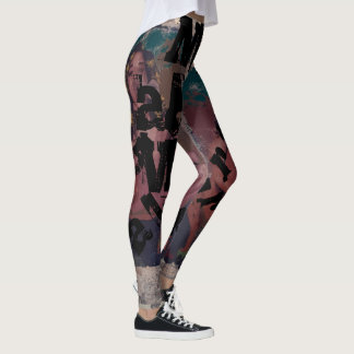 LEGGINGS VVVV ART