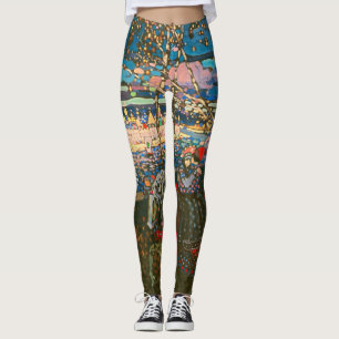 Leggings Wassily Kandinsky Le Couple à Cheval Art Russe