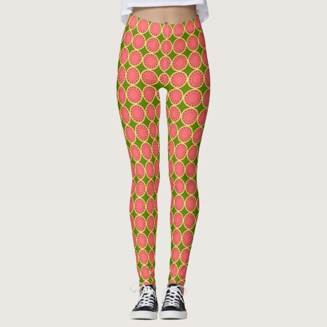 Leggings Watermelon rose Multi (Devant)