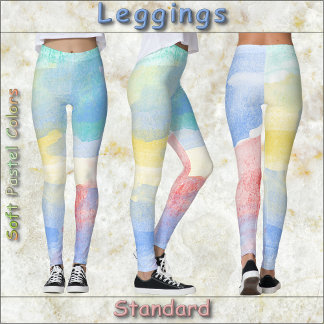 LEGGINGS - Weiche Pastellfarben