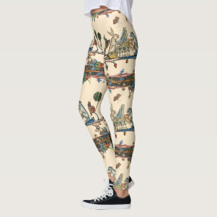 Leggings WEIRD MÉDIÉVAL DE LA MUSIQUE, Lapin, Chien