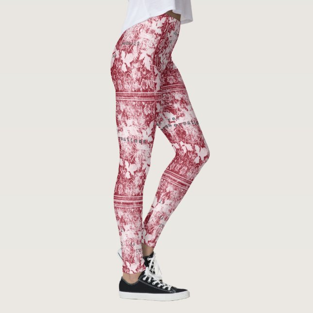 Leggings Whispers (rouge) (Droite)