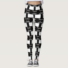 Leggings wie LKW-Logo