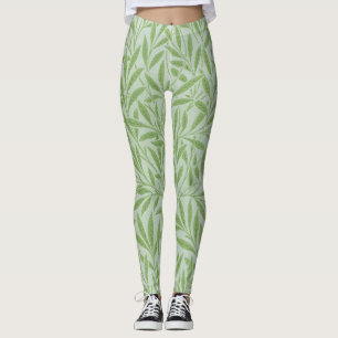 Leggings William Morris Fleur Willow Classic Green