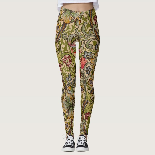 Leggings William Morris Golden Lily (Devant)