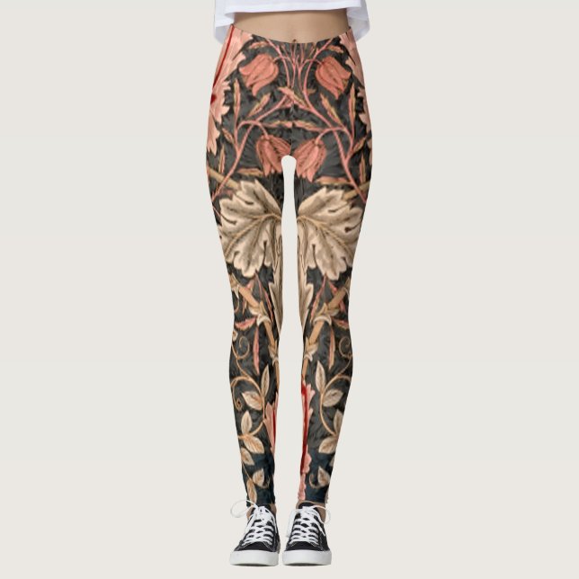 Leggings William Morris Honeysuckle (Devant)