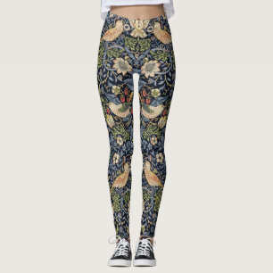 Leggings William Morris Strawberry Thief